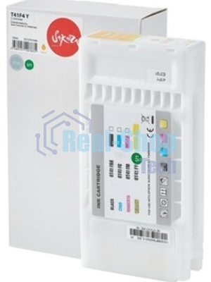 Картридж струйный Sakura C13T41F440 (T41F4 Y) для Epson, желтый, 350 мл.