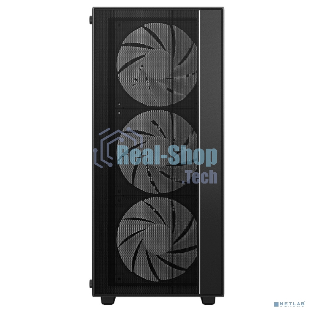 Компьютерный корпус Deepcool MATREXX 55 MESH V4 без БП, боковое окно (закаленное стекло), 3xARGB LED 140мм вентилятора спереди, 1xARGB LED 120мм вентилятор сзади, черный, ATX