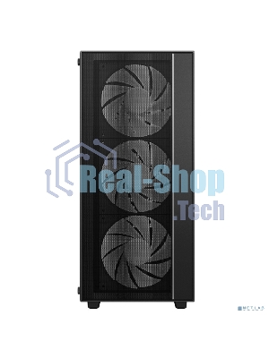 Компьютерный корпус Deepcool MATREXX 55 MESH V4 без БП, боковое окно (закаленное стекло), 3xARGB LED 140мм вентилятора спереди, 1xARGB LED 120мм вентилятор сзади, черный, ATX