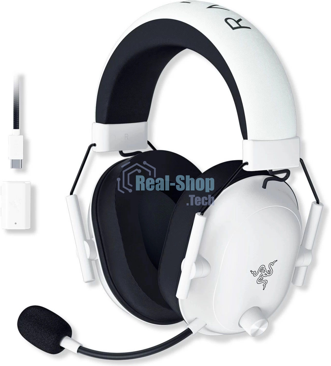 Гарнитура Razer Blackshark V2 HyperSpeed белый, беспроводная, Bluetooth, до 70 ч