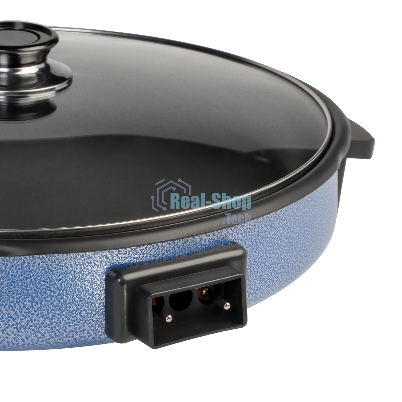 Электросковорода Galaxy Line GL 2663, синий, 1700 Вт, 3 л