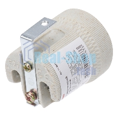 Патрон керамический E27 Rexant с держателем