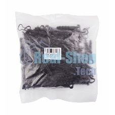 Дюбель-хомут нейлоновый прямоугольный PROconnect 5-10 мм, черный, упаковка 100 шт.