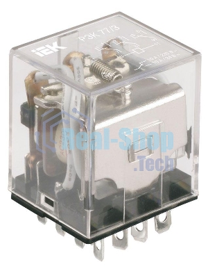 Реле РЭК 77-3 10А 220В АС ИЭК RRP10-3-10-220A