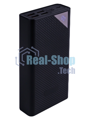 Портативный аккумулятор Digma DGP-30000-4U Li-Pol 30000mAh 3A черный 2xUSB