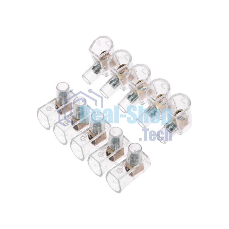 Концевой зажим винтовой изолированный Rexant КЗВИ 4 мм (5х1) (20 шт./уп.)