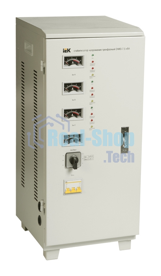 Стабилизатор напряжения СНИ 3/380 7.5кВА 3ф ИЭК IVS10-3-07500