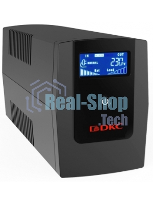 Источник бесперебойного питания DKC INFOLCD600I / 600 ВА / 360 Вт / 3 x IEC 320 C13 (компьютерный)