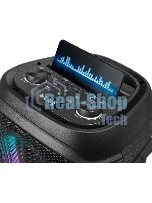 Колонка портативная SVEN PS-800 черный 100W 2.0 BT 10м 4400mAh