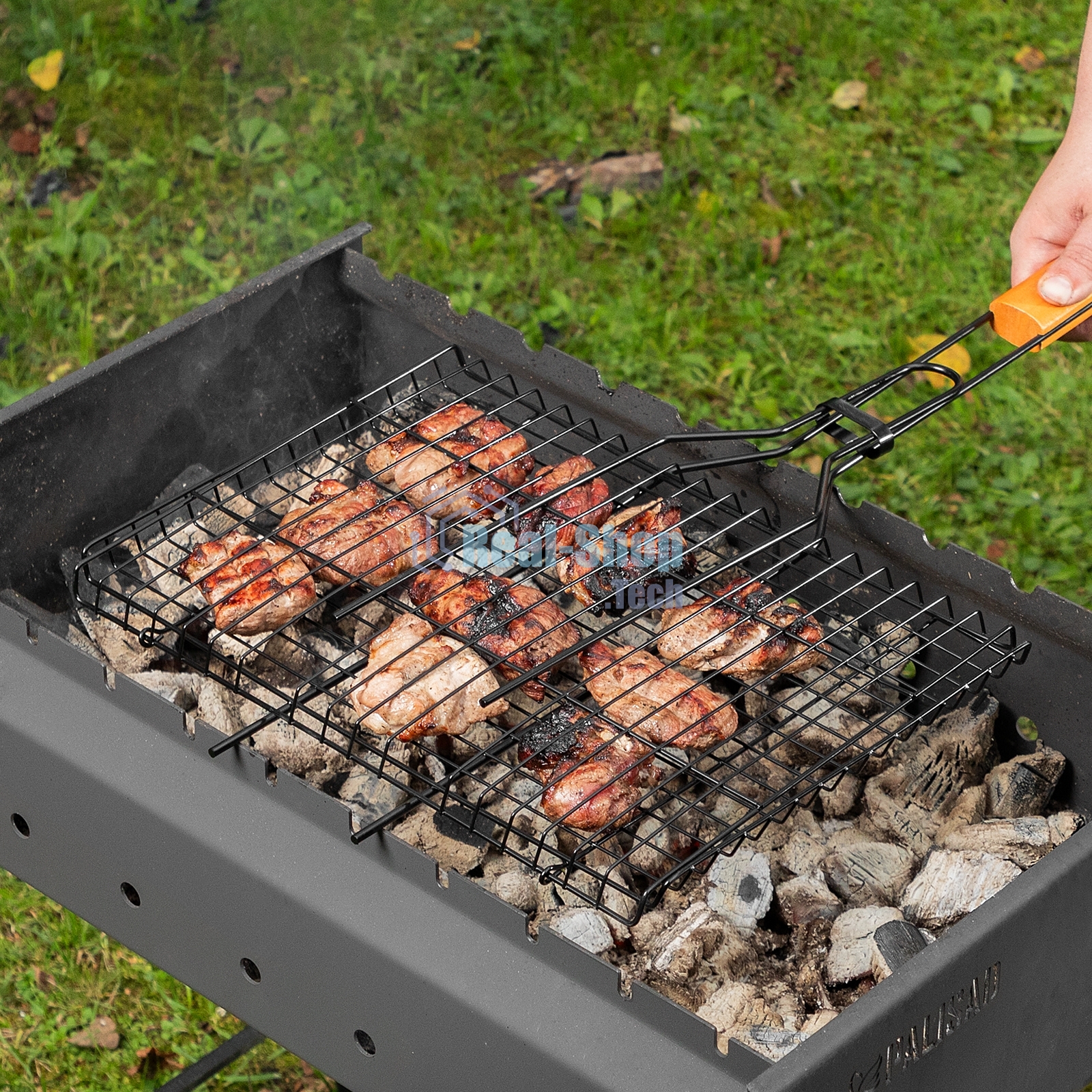 Решетка гриль 260х350мм антиприг. Camping Palisad