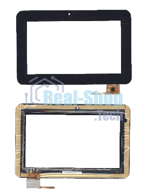 Сенсорное стекло (тачскрин) DY-F-07029-V2, черное