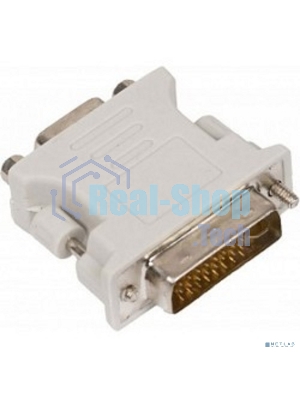 Переходник DVI-I (M) в VGA(SVGA) (F) ExeGate, позолоченные контакты, экранирование