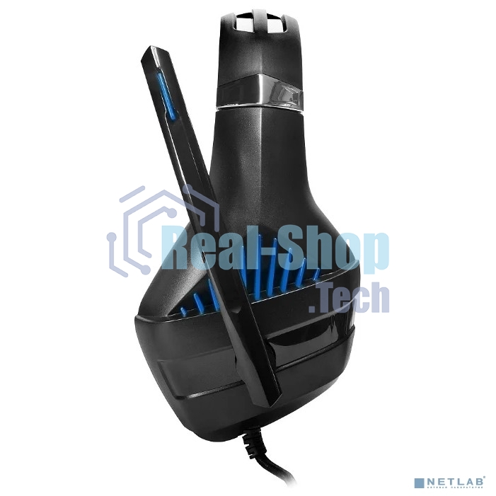 Гарнитура проводная игровая CROWN CMGH-2001 Black&blue