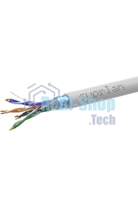 Кабель информационный Suprlan Median 01-1033-1, cat.5e FTP 4X2X24AWG PVC внутренний 305м, серый