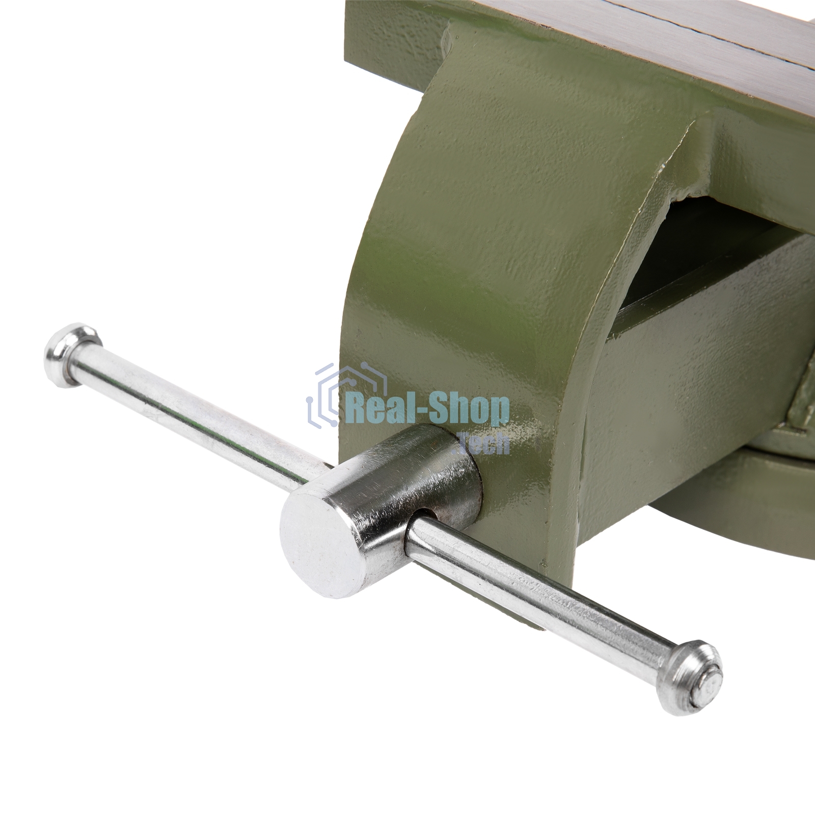 Тиски слесарные Сибртех 100 мм, стальные, поворотные