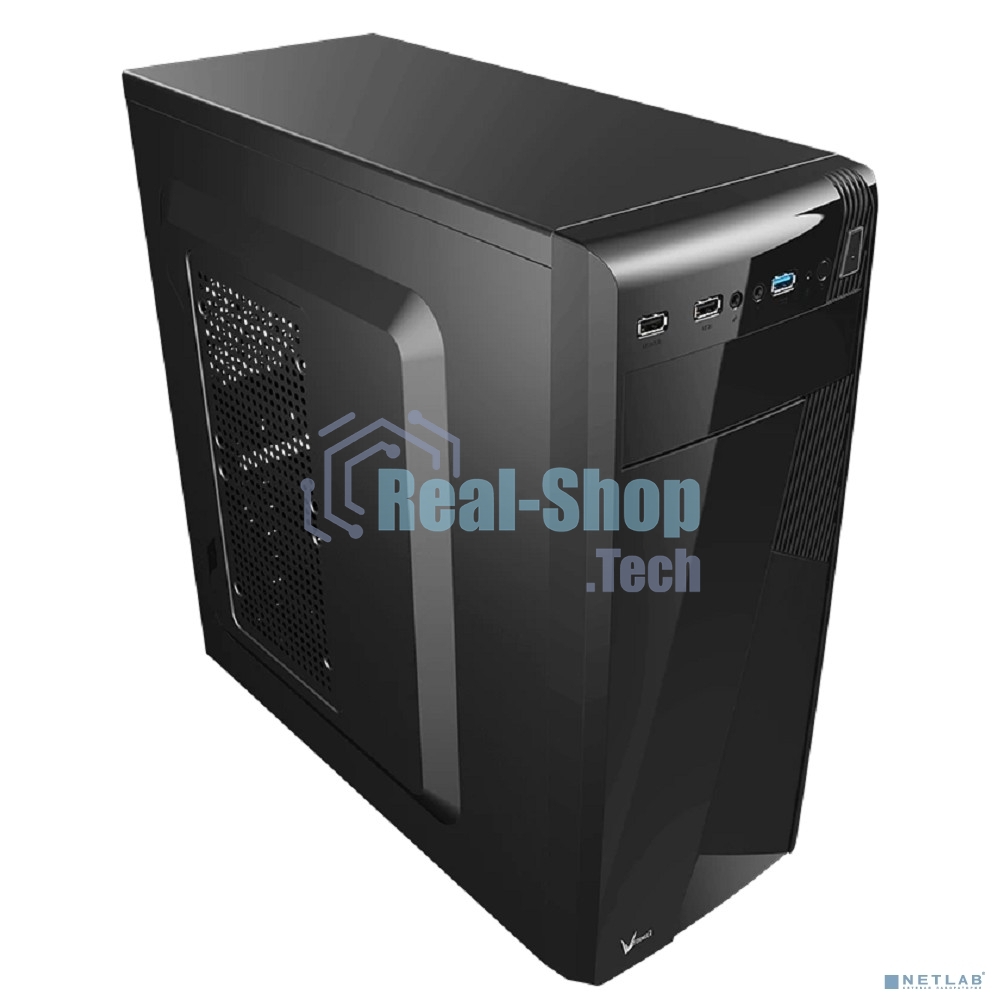 Компьютерный корпус Aerocool/Formula CS-1101 черный без БП ATX 2x120мм 1x140мм 2xUSB 2.0 1xUSB 3.0 audio