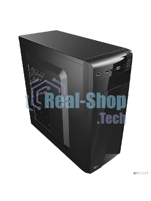Компьютерный корпус Aerocool/Formula CS-1101 черный без БП ATX 2x120мм 1x140мм 2xUSB 2.0 1xUSB 3.0 audio