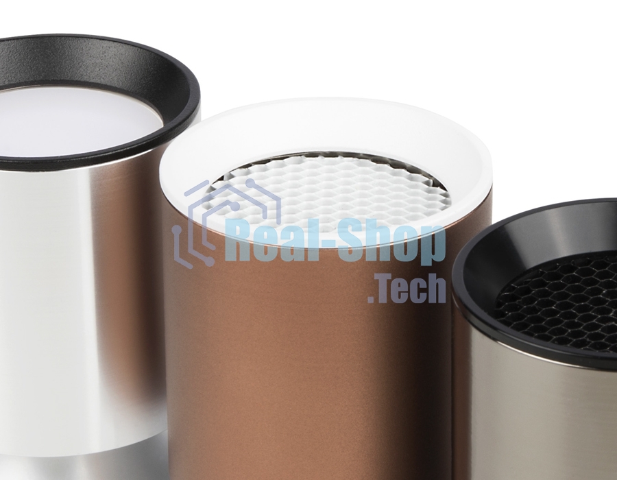 Насадка для корпуса светильника N6101 SWH белый песок D60*H18mm Out2mm MR16