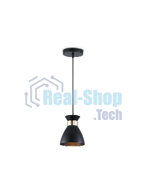 Светильник Ambrella light TR8468 BK/FGD черный/золото E27 max 60W D130*1000