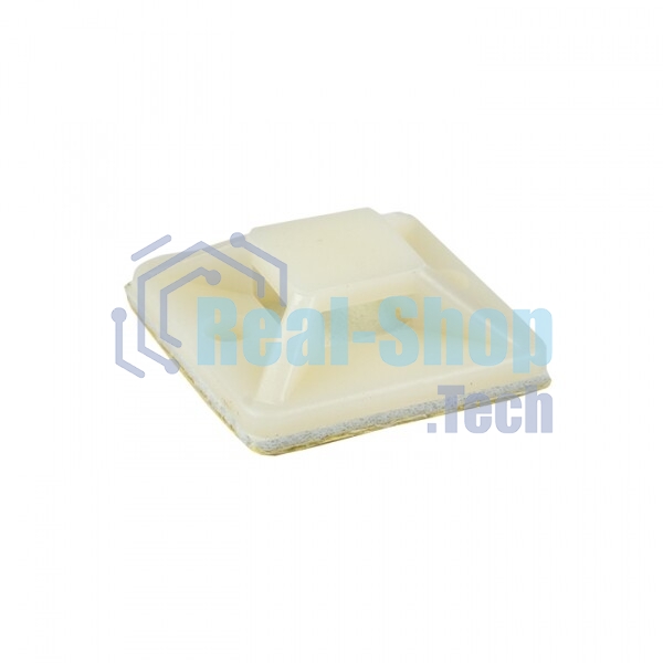 Площадка EKF plc-20x20 самоклеящаяся (20х20 мм.) белая (100 шт.) EKF PROxima