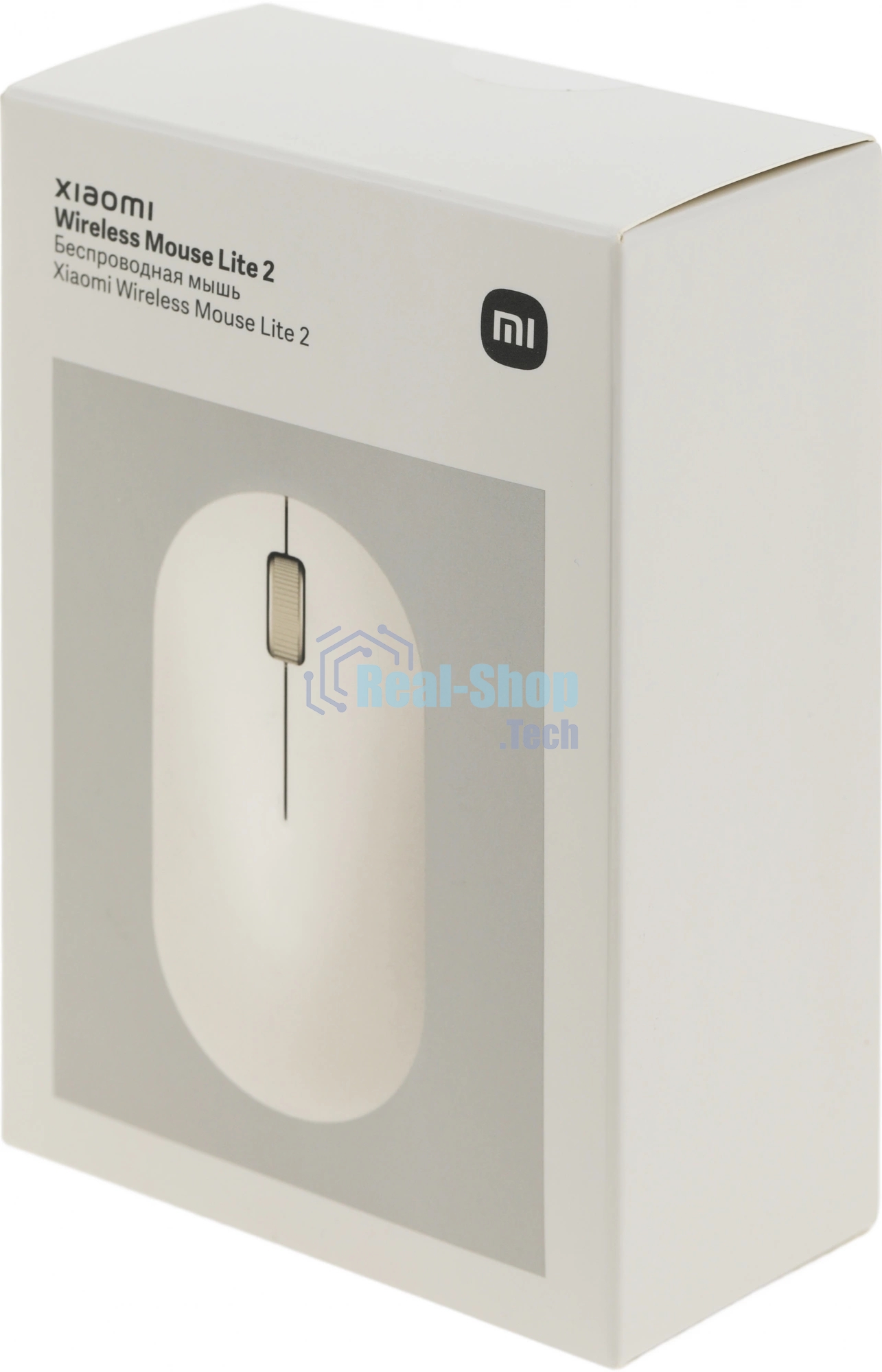 Мышь беспроводная Xiaomi Wireless Mouse Lite 2 белый, 1000 dpi, радиоканал, USB, кнопки - 3