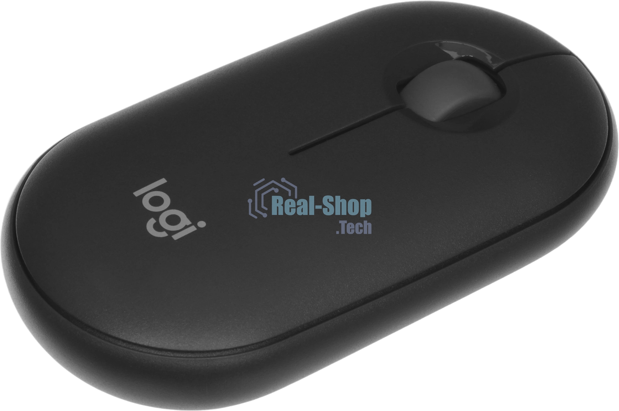 Мышь беспроводная Logitech Pebble 2 M350S графитовый, 4000 dpi, Bluetooth, кнопки - 3