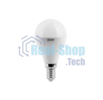 Лампа cветодиодная Gauss LED Elementary Globe 6W E14 2700Kарт.LD53116