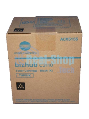 Тонер-картридж Konica-Minolta bizhub C3110 черный TNP-51K