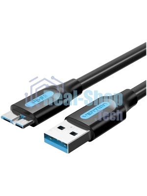 Кабель Vention USB 3.0 AM/micro B - 0,25м. Кабель Vention USB 3.0 AM/micro B - 0,25м.