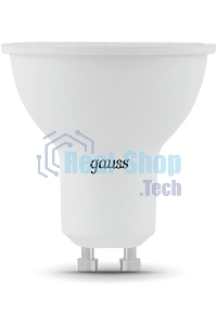 Лампа cветодиодная Gauss MR16 9W 830lm 3000K GU10 LED 1/10/100