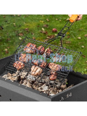 Решетка гриль 260х350мм антиприг. Camping Palisad