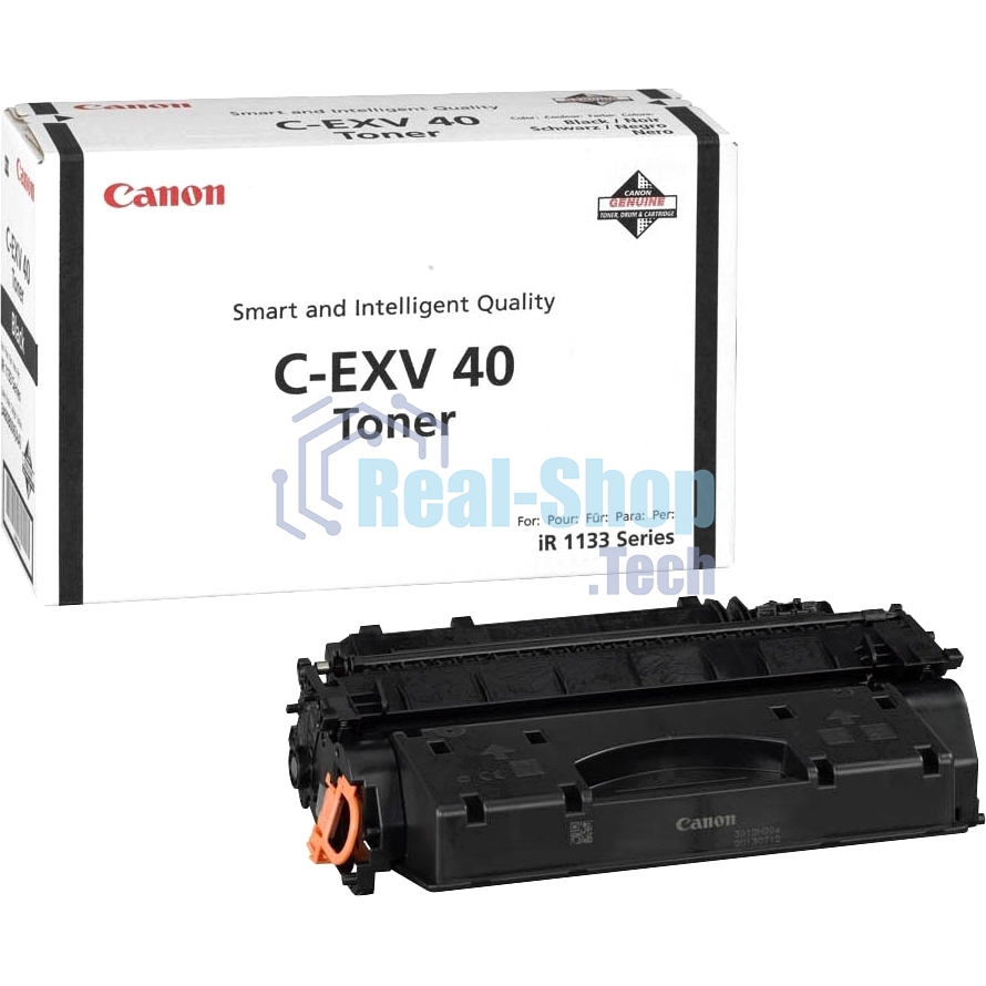 Картридж лазерный Canon C-EXV40 TONER BK EURC-EXV40 3480B006 черный (6000стр.) для Canon iR1133/1133A/1133iF