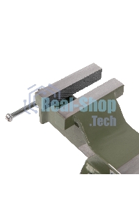 Тиски слесарные Сибртех 100 мм, стальные, поворотные