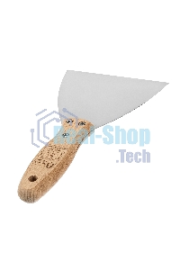 Шпательная лопатка Matrix из нержавеющей стали, 120 мм, буковая рукоятка, EFP