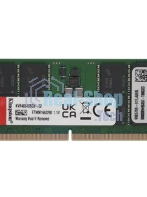 Оперативная память Kingston ValueRAM, DDR4, 32GB (1x32GB), 3200MHz, CL22, SO-DIMM