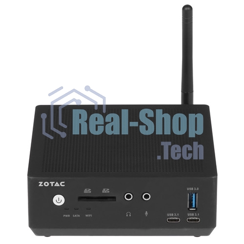 Платформа системного блока с ЦПУ Zotac ZOTAC ZBOX NANO, SFF, FANLESS, i7-1355U, 2 DDR5 SO-DIMM, M.2 SSD, 2.5