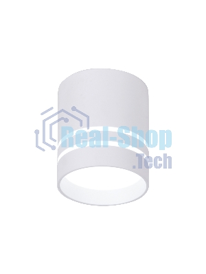 Накладной светодиодный точечный светильник TN240 WH/S белый/песок LED 4200K 12W D80*100