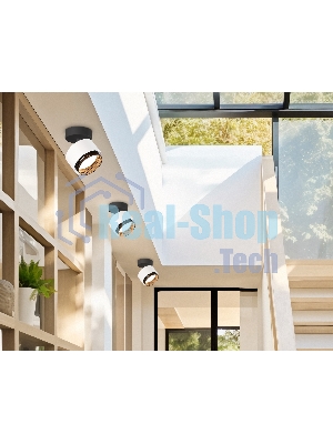 Светильник Ambrella light TN71279 WH/BK белый/черный GX53 max 12W D95*137