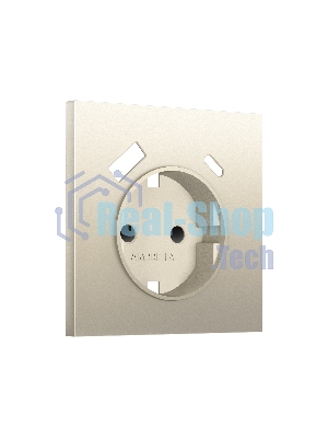 Лицевая панель SIGMA (Шёлк) для электрической розетки с/з со шторками 2USB A+C QUANT PRO
