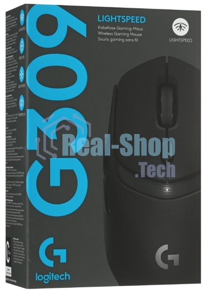 Мышь беспроводная Logitech G309 Lightspeed черный, 25600 dpi, радиоканал, Bluetooth, USB, кнопки - 6