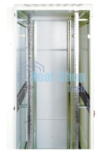 Шкаф телеком. напольный 42U (800x1000) дверь стекло (ШТК-М-42.8.10-1ААА) (3 коробки)