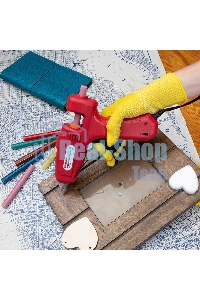 Клеевой пистолет Rexant 60 Вт O 11 мм С КНОПКОЙ (блистер)