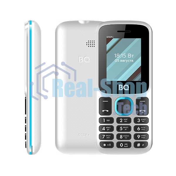 Мобильный телефон BQ 1848 Step+ черный/синий