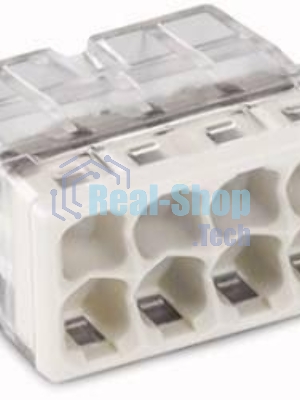 Клемма 8х(0.5-2.5мм) 8-х проводн. для распред. короб. (без п) WAGO 2273-208