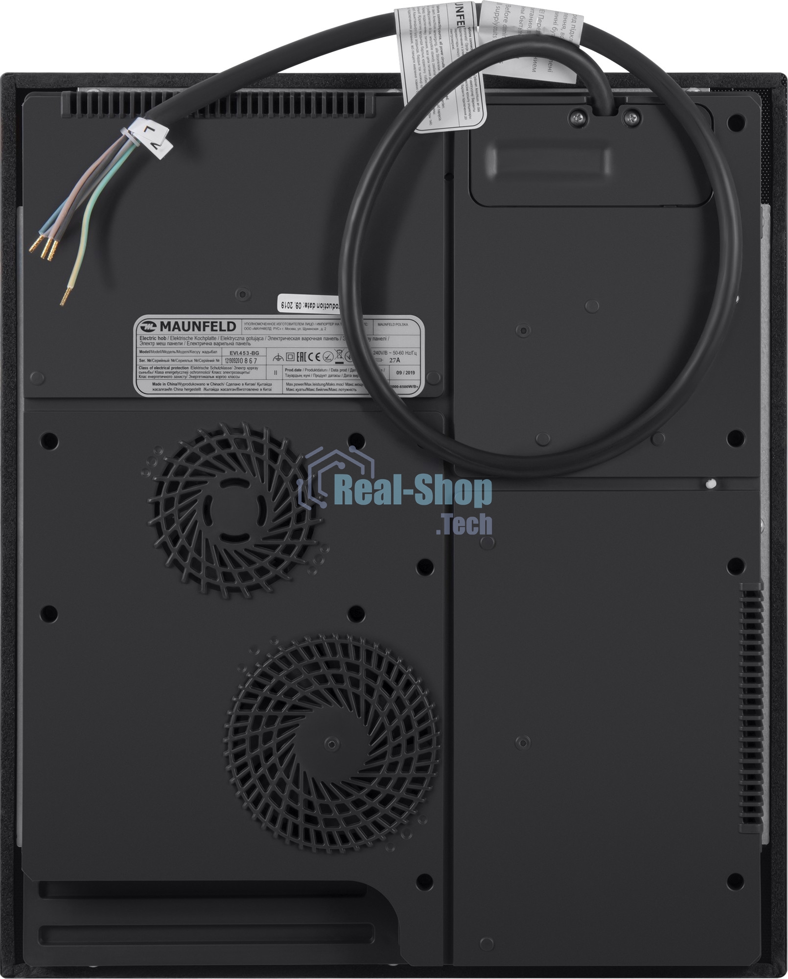 Индукционная варочная панель Maunfeld EVI.453-BG