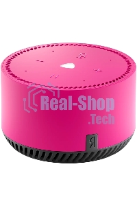 Умная колонка Яндекс Станция Лайт, 5Вт, с голосовым ассистентом Алиса, фламинго/розовый (YNDX-00025N)