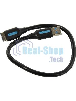 Кабель Vention USB 3.0 AM/micro B - 0,25м. Кабель Vention USB 3.0 AM/micro B - 0,25м.