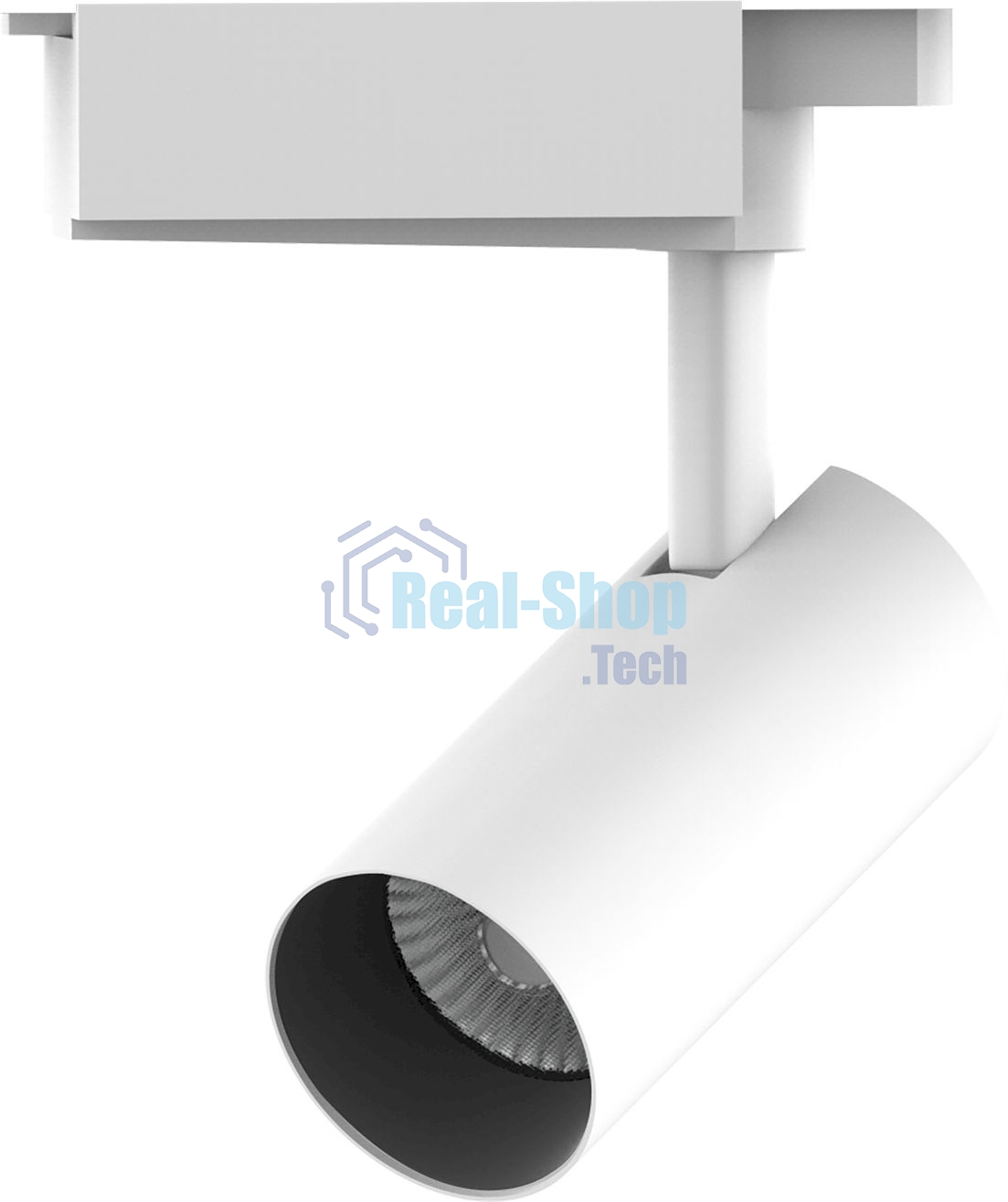 Светильник трековый цилиндр Gauss 12W 1100lm 4000K 180-220V IP20 55x185мм белый линза 36º LED