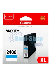 Картридж струйный Canon PGI-2400XL голубой, 1500 стр., для MAXIFY iB4040/МВ5040/МВ5340