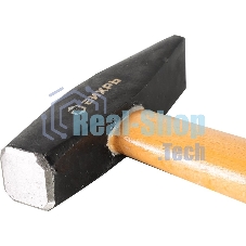 Молоток Вихрь 400 гр, квадратный боек, деревянная ручка